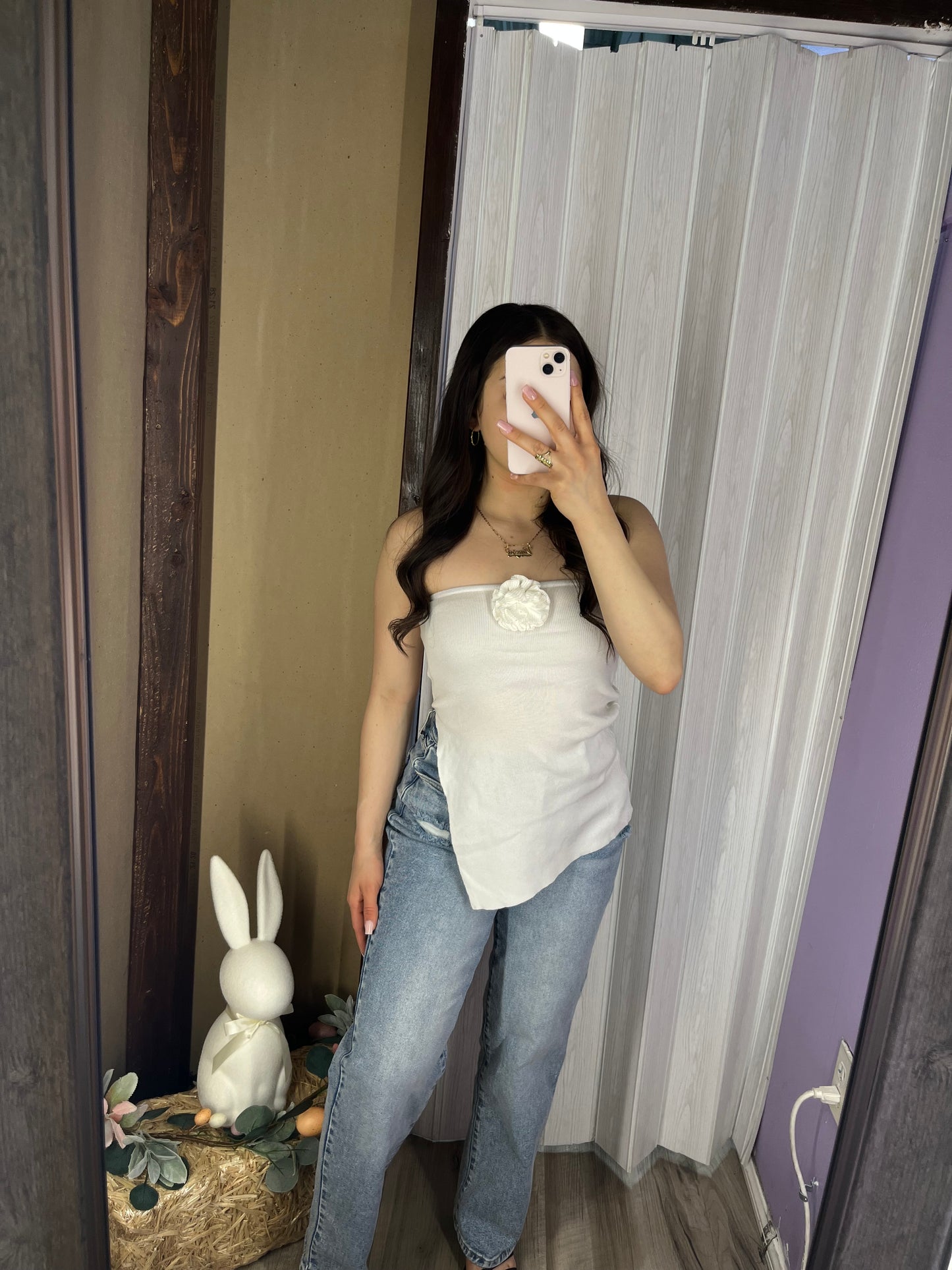 Kamila Tube Top (White)