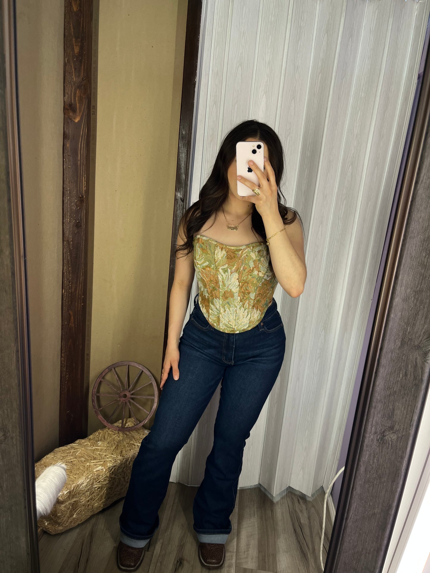 Monce Dark Bootcut Jeans
