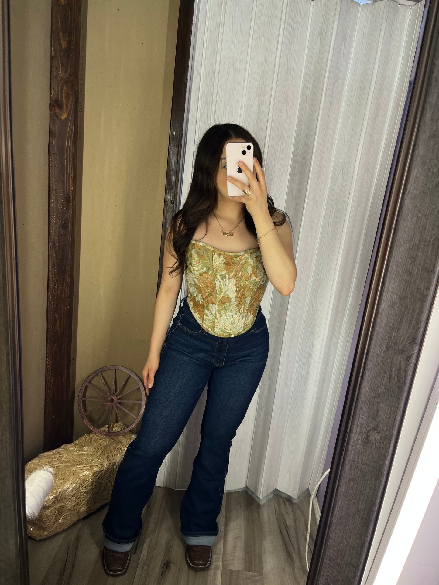 Monce Dark Bootcut Jeans