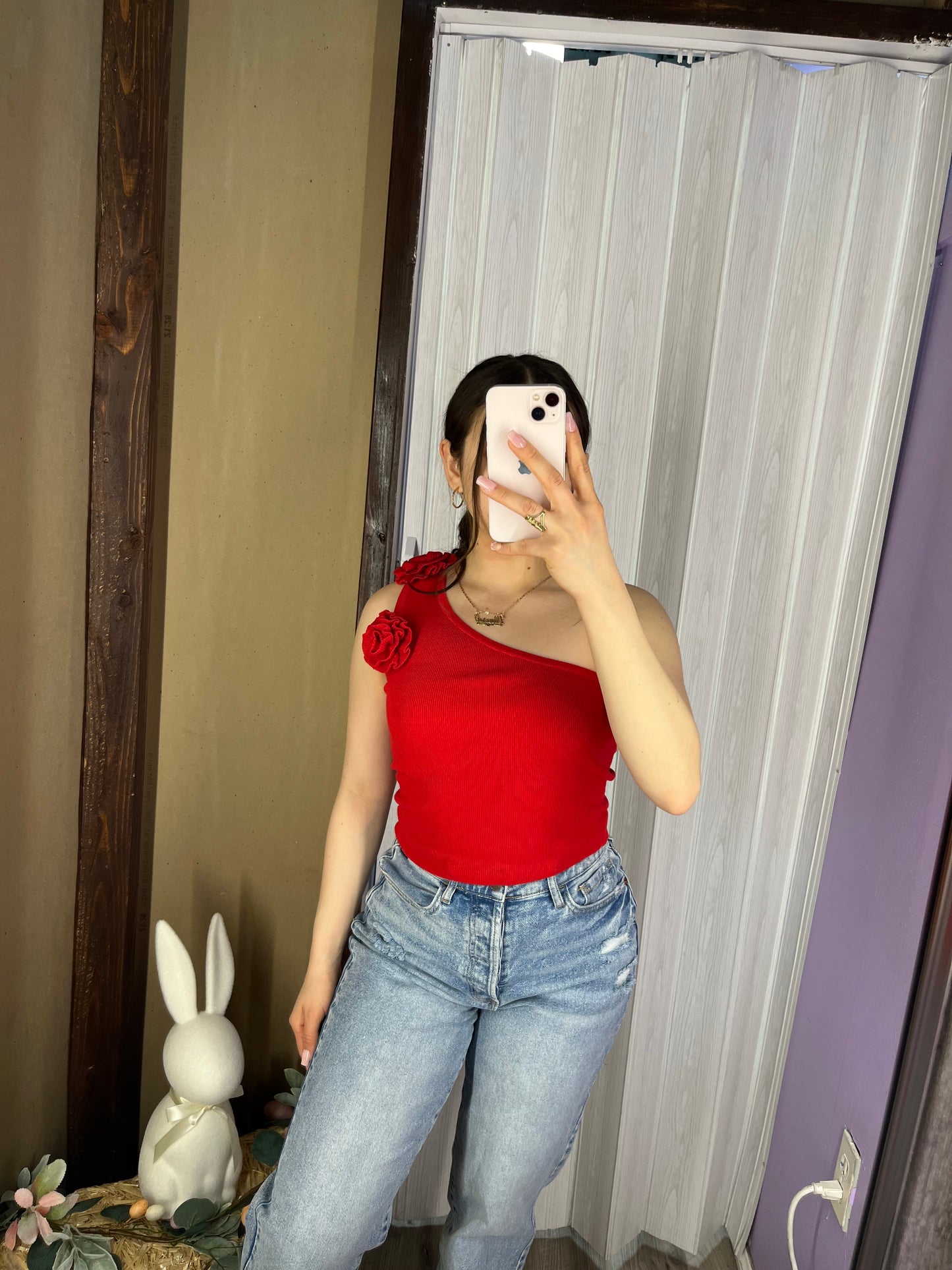 Kamila Top (Red)