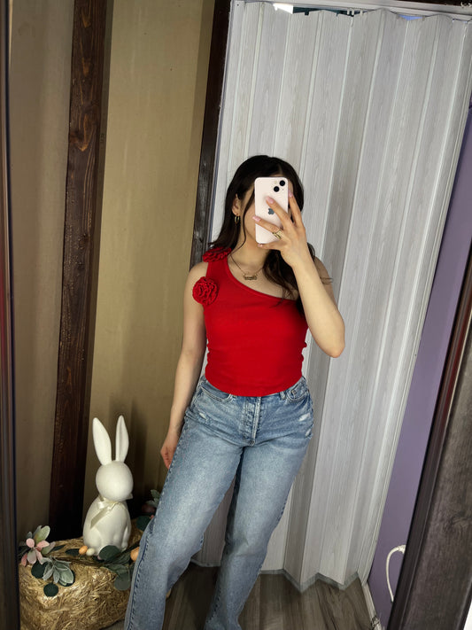Kamila Top (Red)