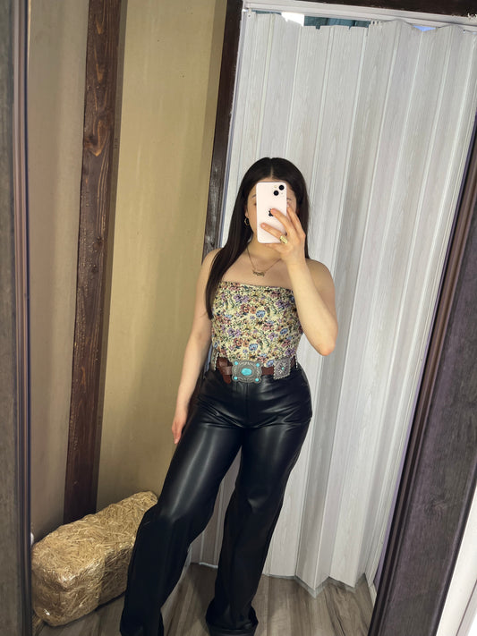 Imelda Corset Top (Floral)