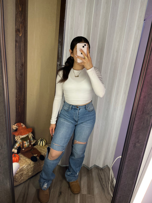 Jaslin Wide Leg Jeans