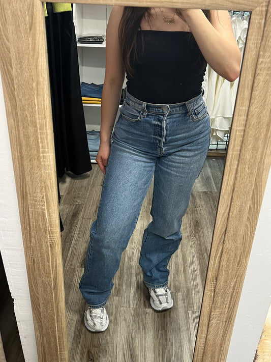 September Dad Jeans (Dark)